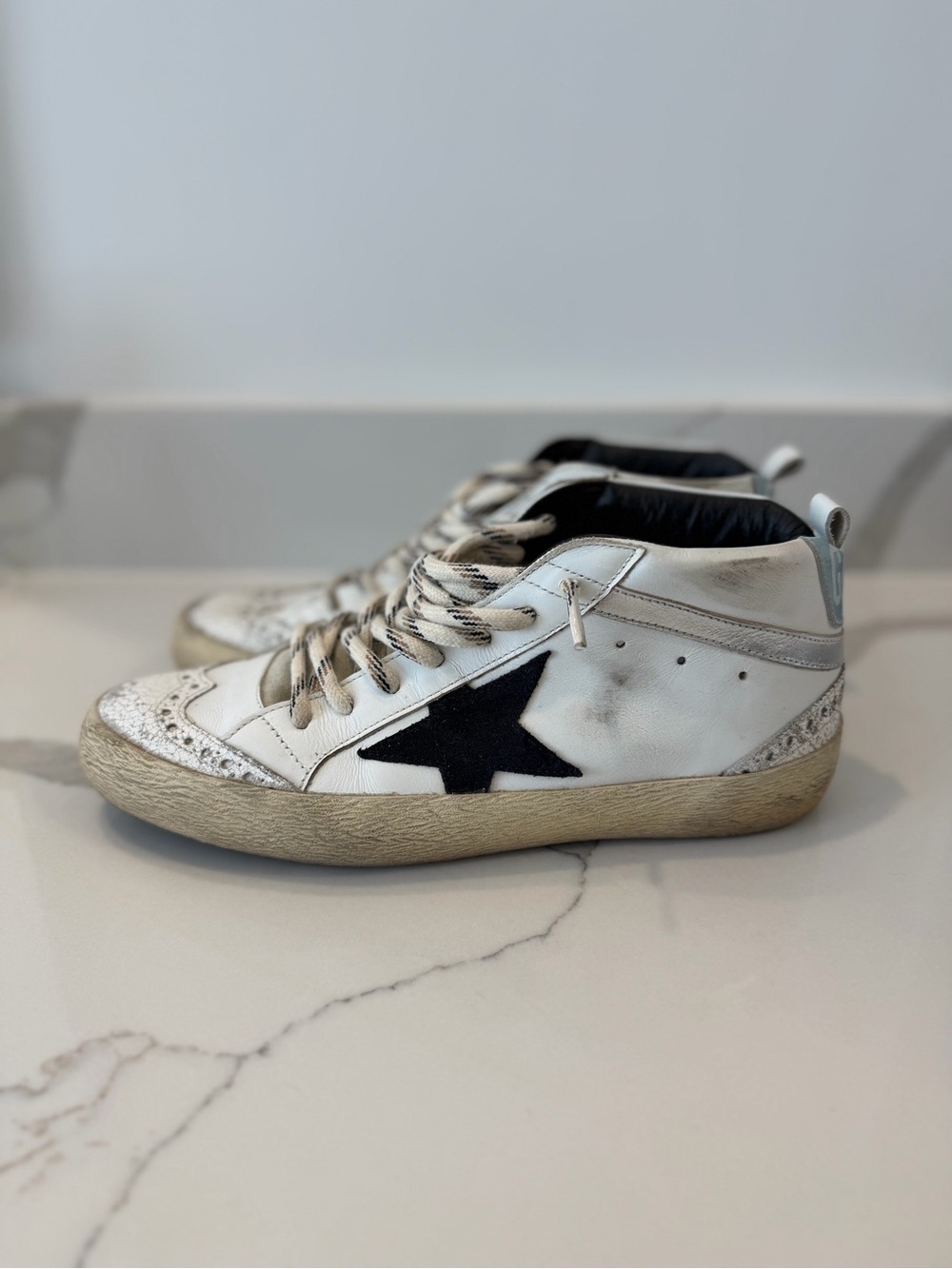 Golden Goose Sky-Star high-top sneakers